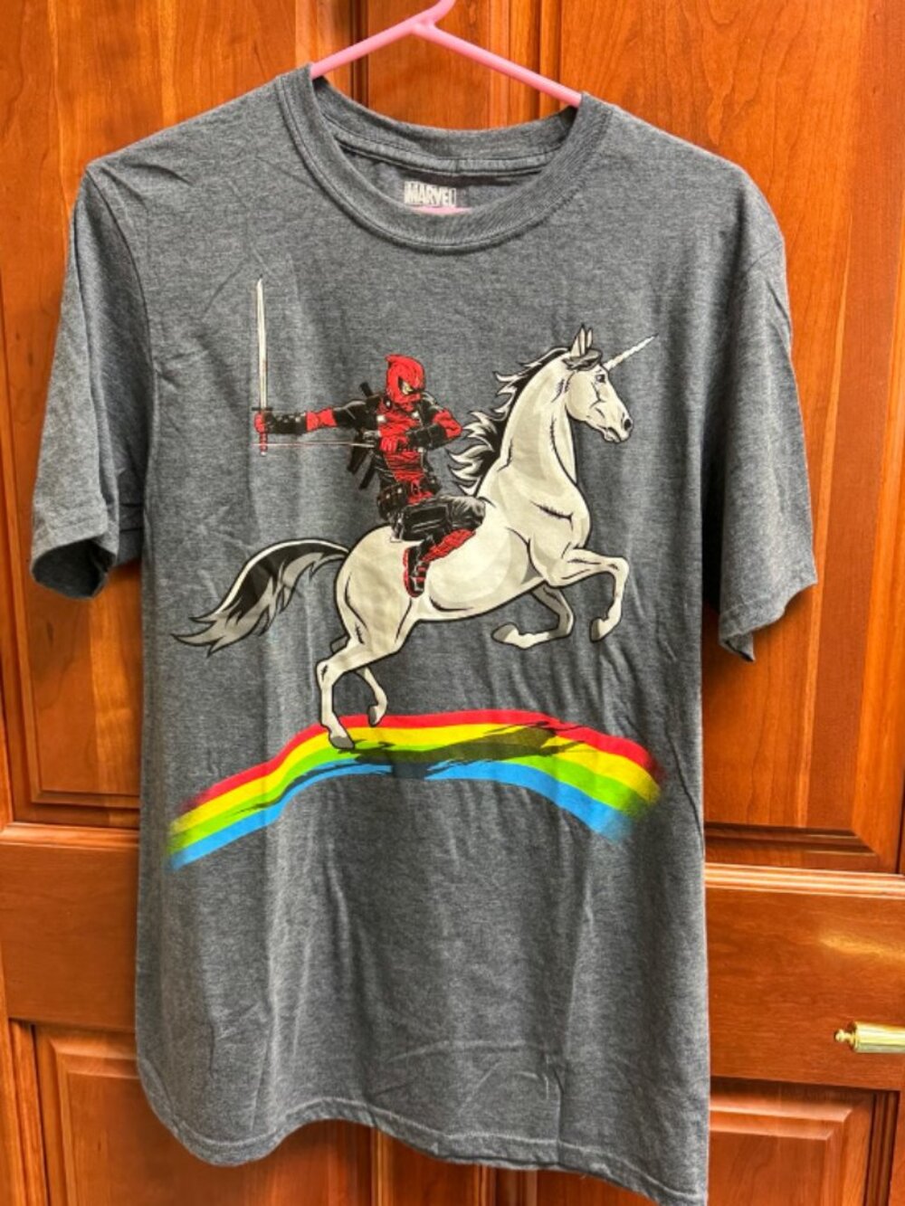 New! Marvel Deadpool T-Shirt, Size M